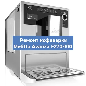 Ремонт капучинатора на кофемашине Melitta Avanza F270-100 в Екатеринбурге